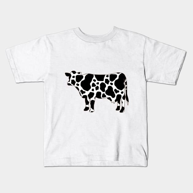 cow Kids T-Shirt by printedartings